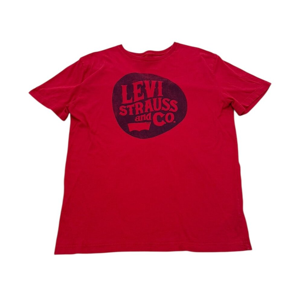 Men’s Levi Strauss & Co Red Logo T-Shirt